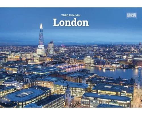 London A5 Calendar 2026