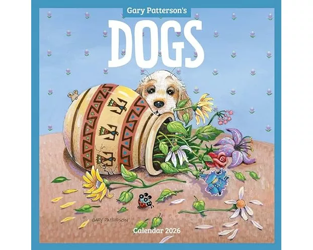 Dogs Gary Patterson Square Wall Calendar