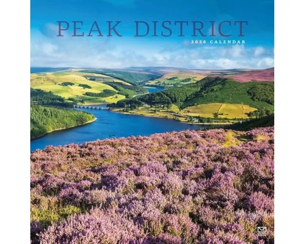 Peak District Square Wall Calendar 2026