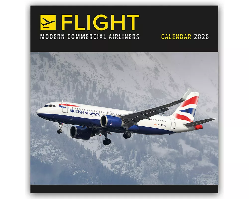 Flight Modern Commercial Airliners Squar