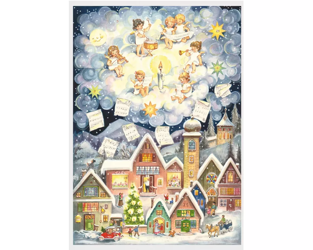 Adventskalender Nachdruck von 1952 "Engelskonzert"