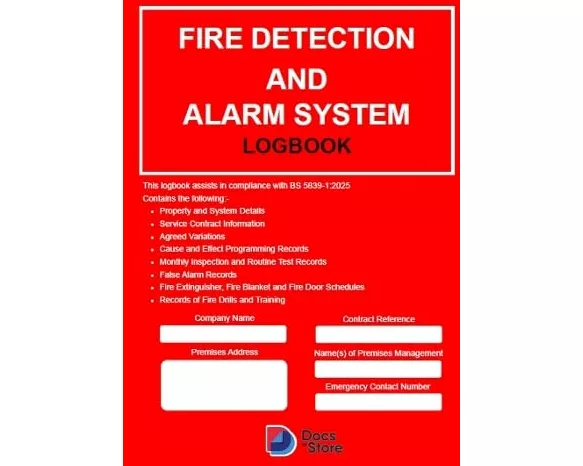 Fire Detection and Alarm System Logbook