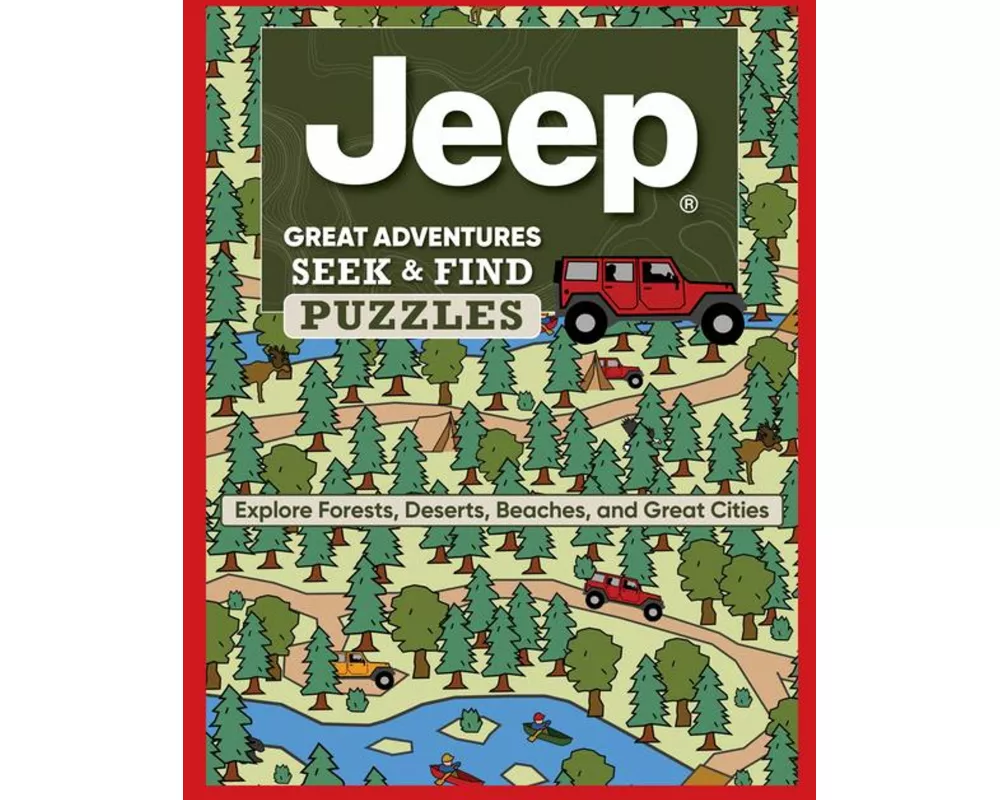Jeep Great Adventures Seek & Find Puzzles