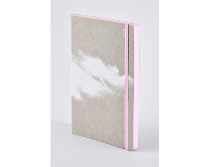 NUUNA Notizbuch Inspiration A5 53559 Cloud Rosé,blanko,176 S.