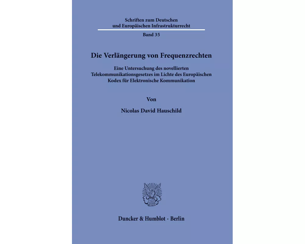 Die Verlängerung von Frequenzrechten