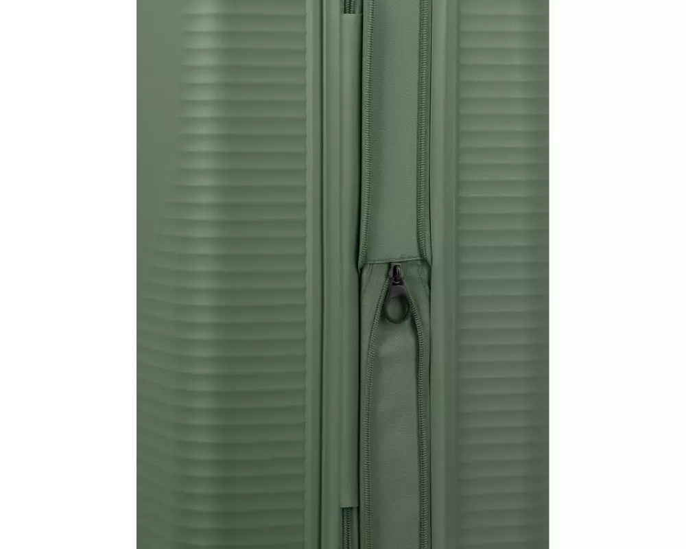 travelite AIR STRIPE Trolley M erweiterbar 86 l Grün