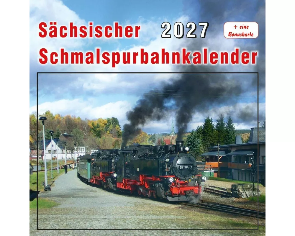 Sächsischer Schmalspurbahnkalender 2027