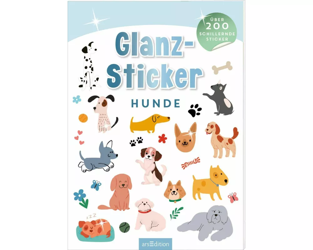 Glanz-Sticker – Hunde