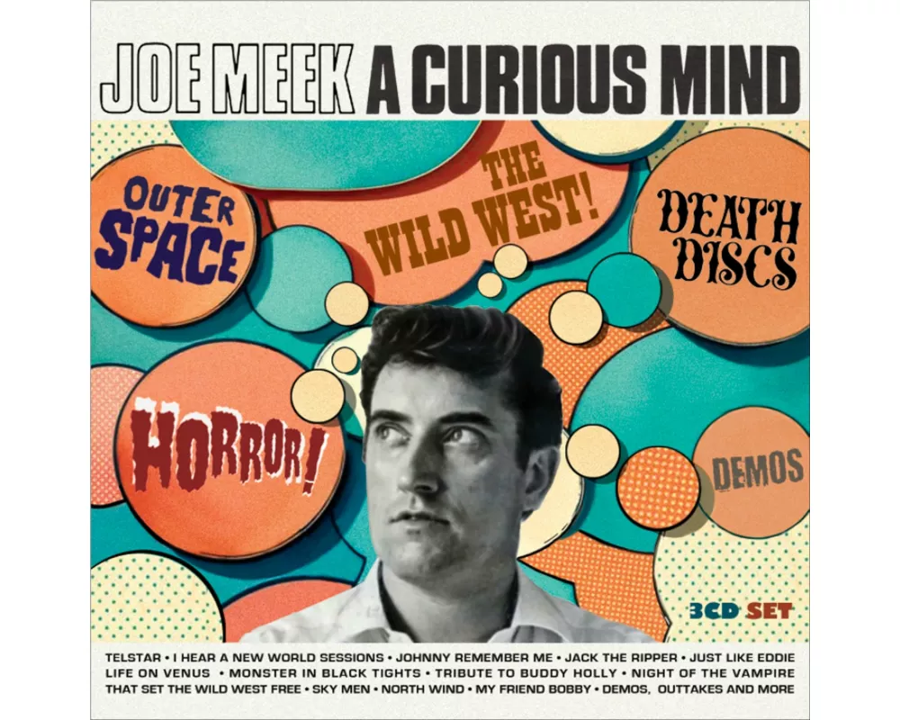 Joe Meek: A Curious Mind (3CD Clamshell Box)