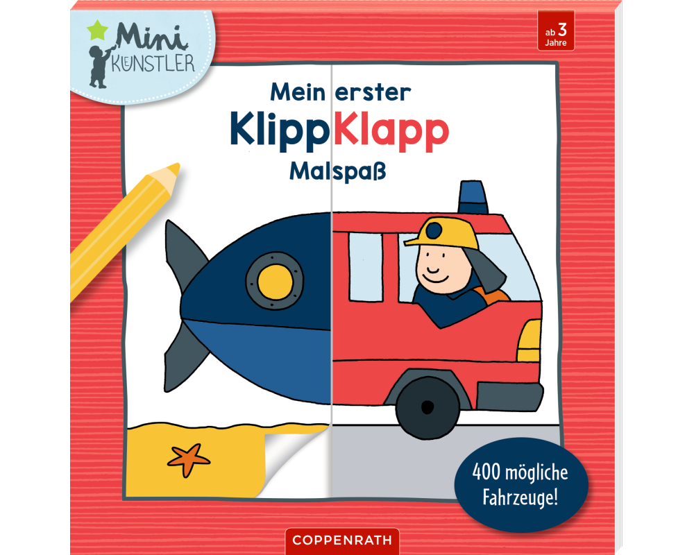 Mein erster Klipp-Klapp-Malspaß