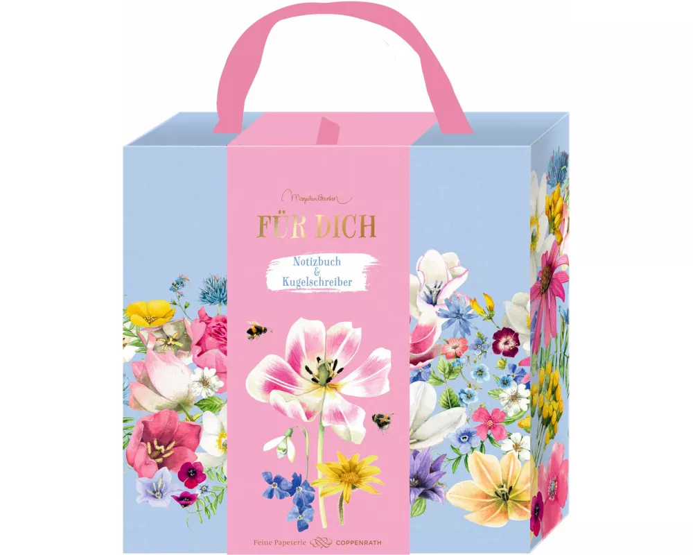 Geschenkset - Notizbuch mit Kugelschreiber