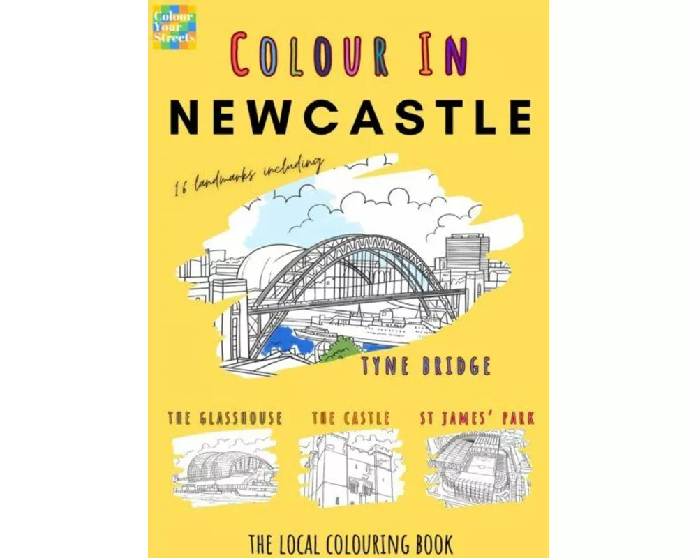 Newcastle Colouring Book (A4)