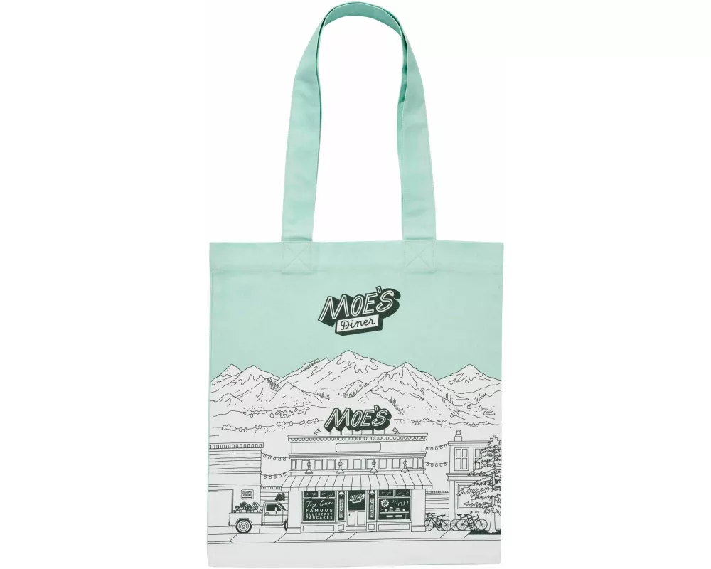 Main Street Tote Bag »Green Valley Moe’s Diner«