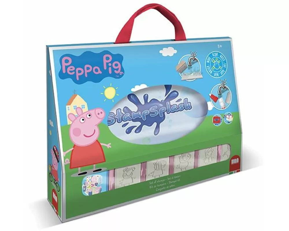 PEPPA PIG - Stamp Splash - Wasserstempel Set