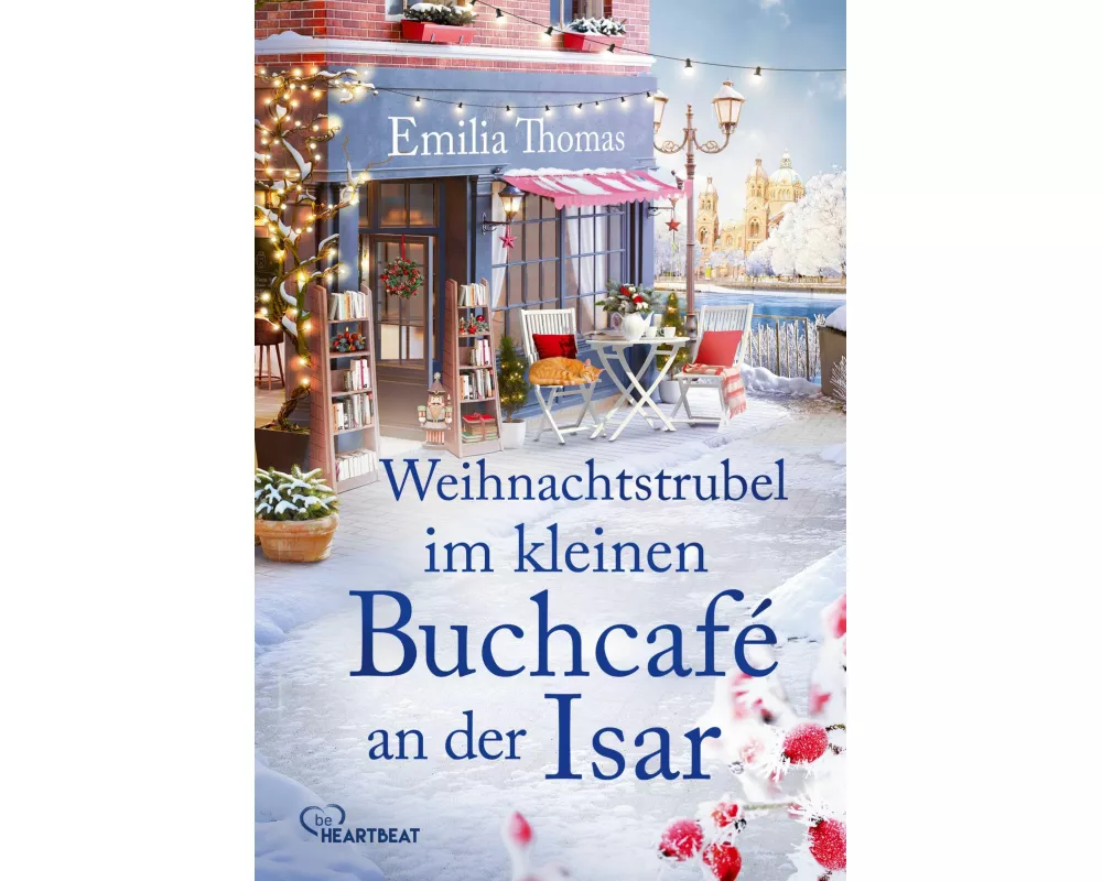 Weihnachtstrubel im kleinen Buchcafé an der Isar