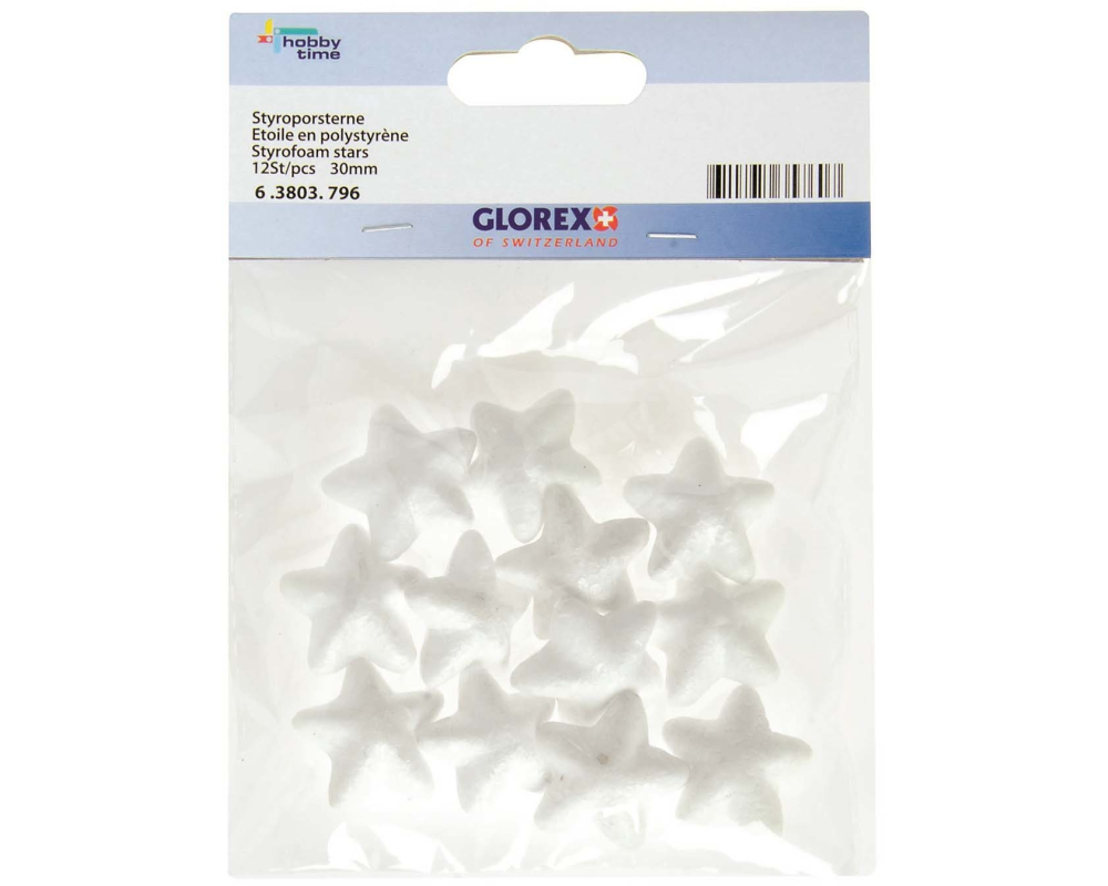 GLOREX Styroporkugeln 3cm 63803796 12 Stück
