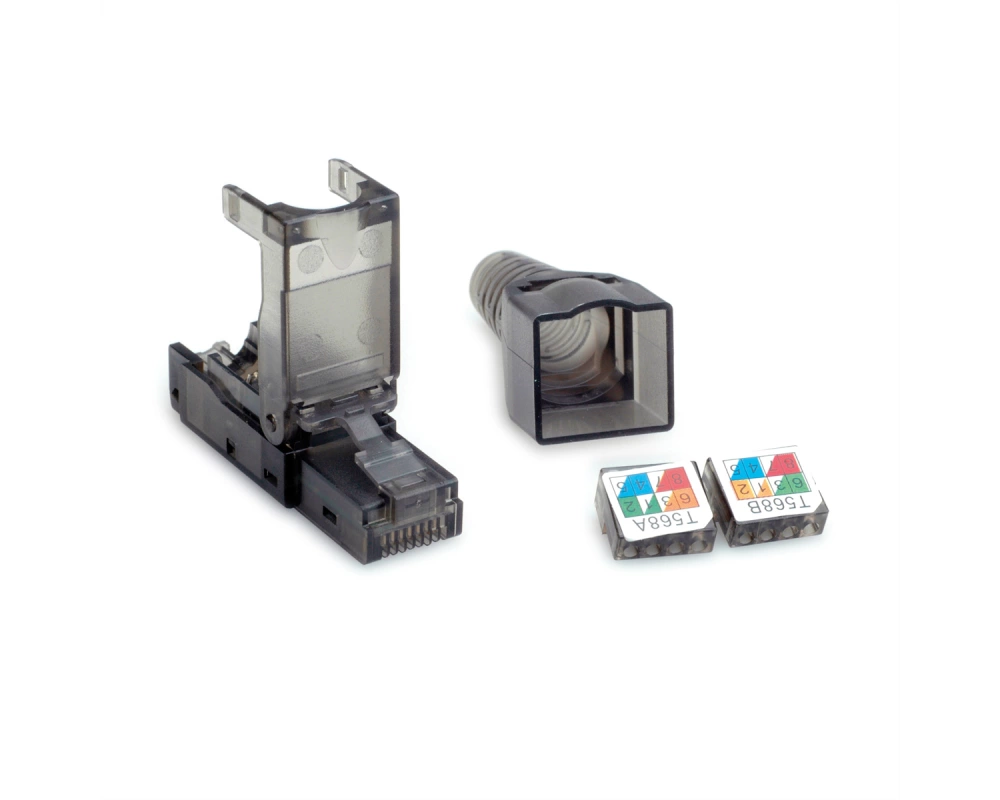 VALUE feldkonfektionierbarer RJ-45 Stecker Cat.6 (Class E), UTP