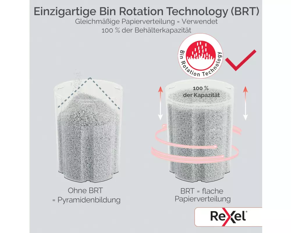 Rexel ShredMax Autofeed+ 600M Aktenvernichter, P-5, 600 Blatt