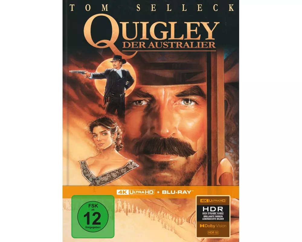 Quigley der Australier - Limitiertes Mediabook (4K Ultra HD + Blu-ray)