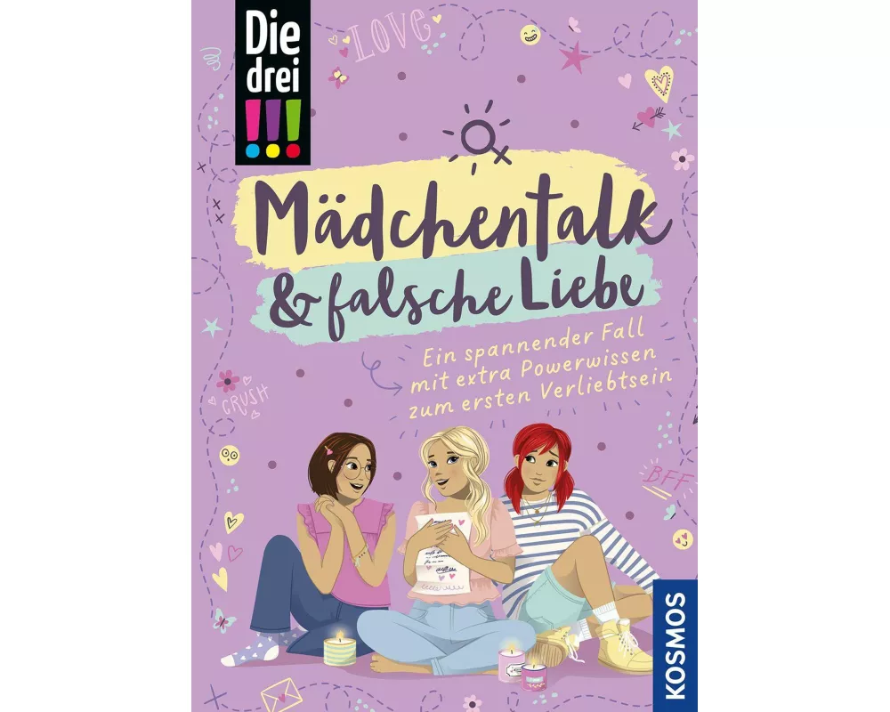 Die drei !!!, Mädchentalk & falsche Liebe