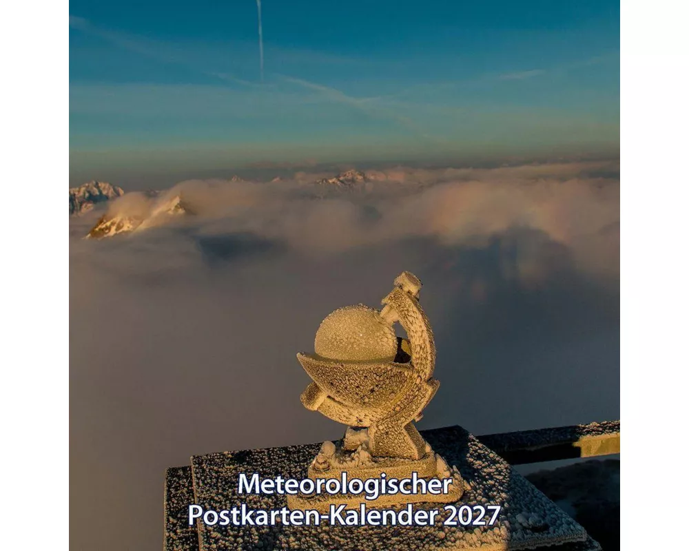 Meteorologischer Postkarten-Kalender 2027