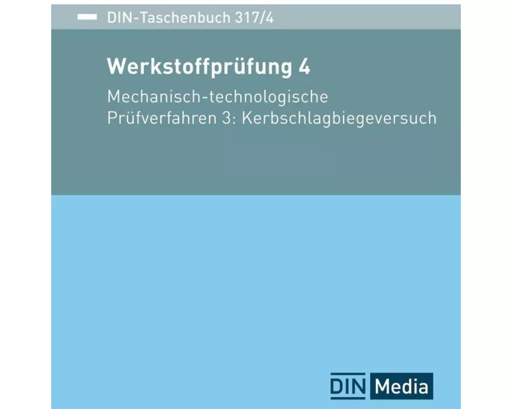 DIN-Taschenbuch 317/4