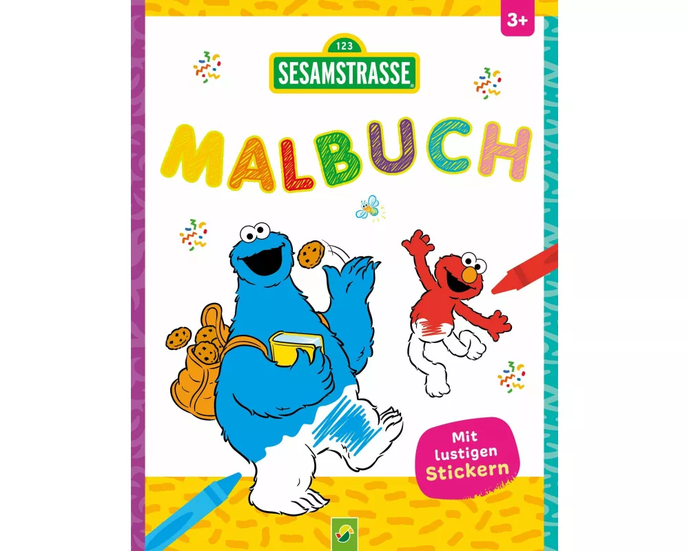 Malbuch Sesamstraße