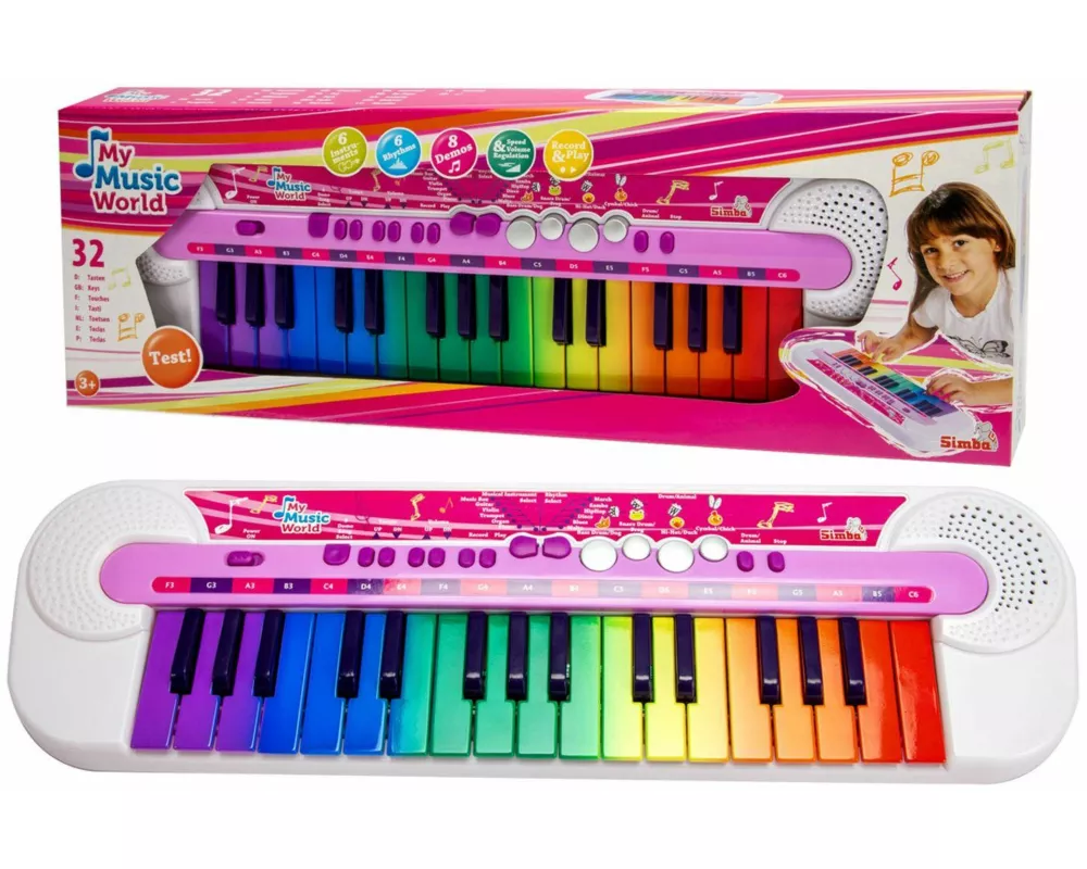 My Music World Girls Keyboard