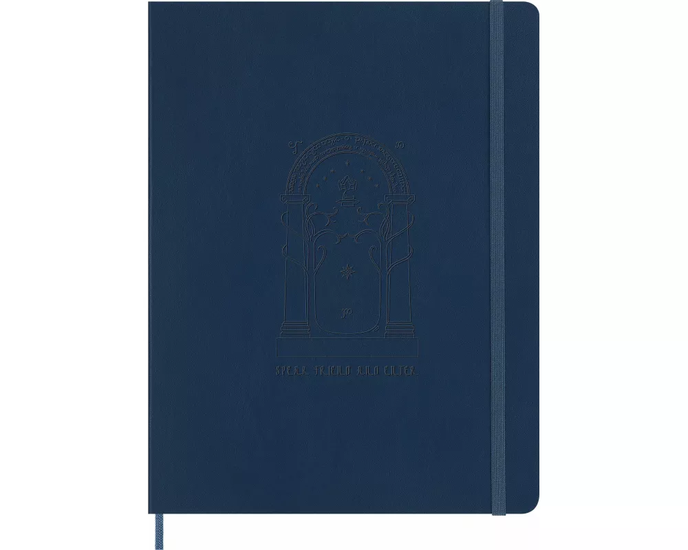 Moleskine Der Herr der Ringe Notizbuch, XL, liniert, fester Einband