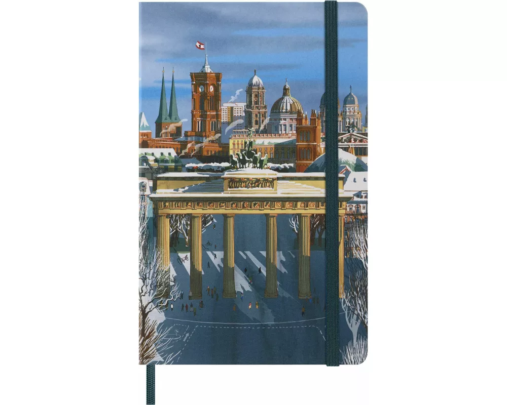 Moleskine I AM the city Berlin Notizbuch limitierte Ausgabe, L/A5, liniert, fester Einband