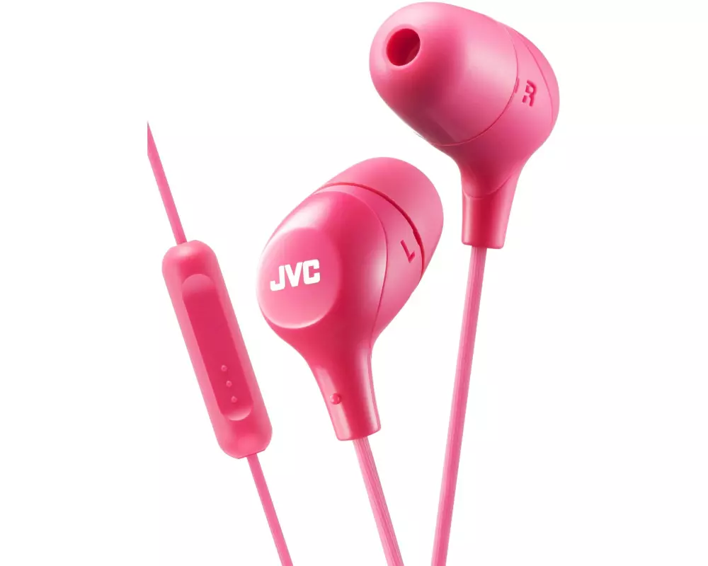 JVC In-Ear-Kopfhörer HA-FX38M – Pink