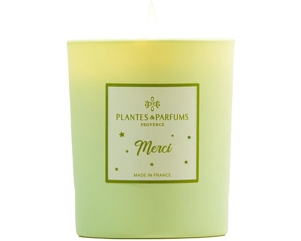 Plantes & Parfums Duftkerze Merci 180 g