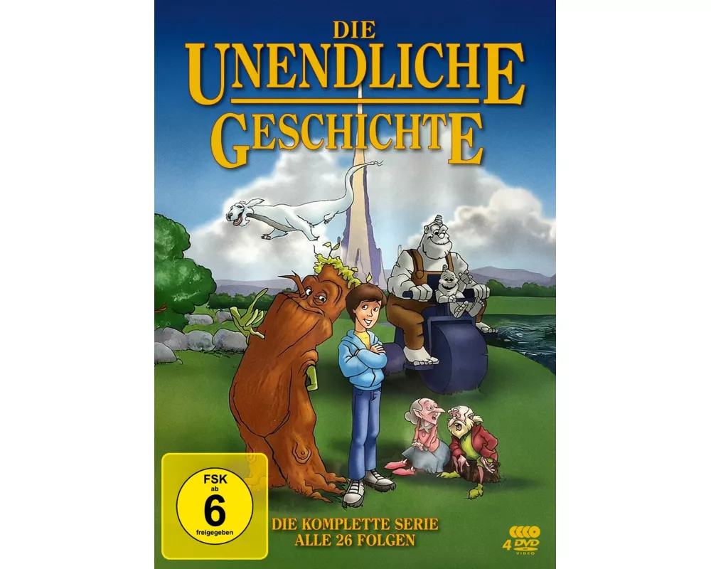 Die unendliche Geschichte - Die komplette Zeichentrickserie (26 Episoden) (4 DVDs)