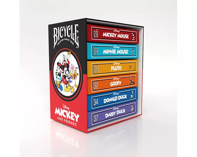 Bicycle Mickey & Friends Box Set
