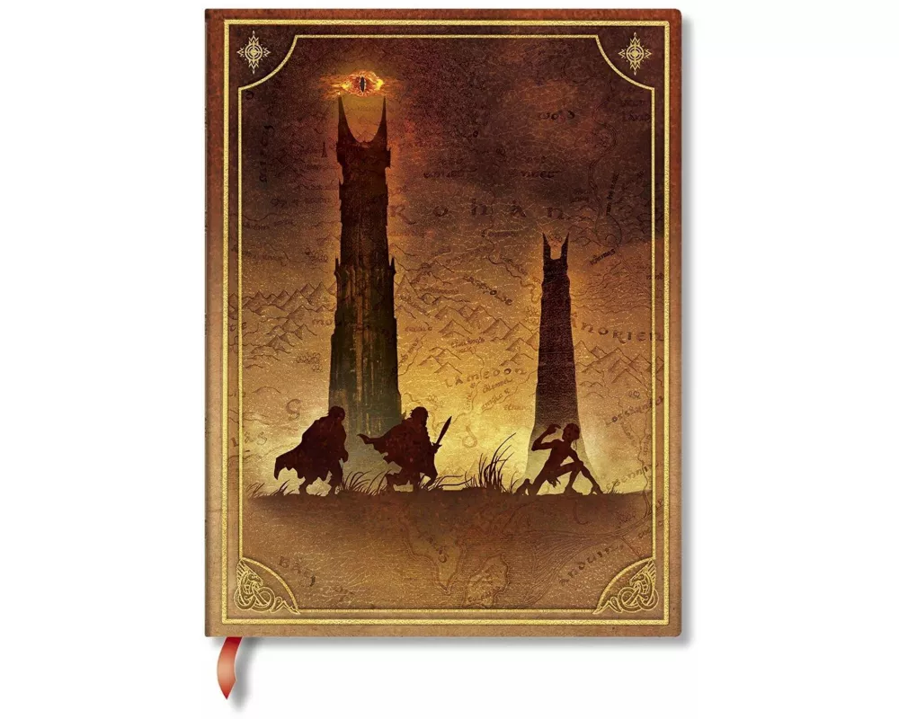 The Quest Continues (The Lord of the Rings Collection) Journal Mini Lined (Elastic Band Closure)