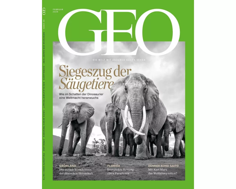 GEO 02/2025 - Siegeszug der Säugetiere
