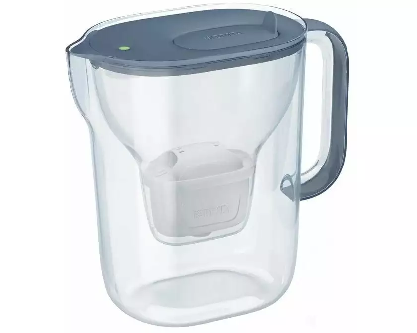 BRITA Wasserfilter Style Essential XL Blau/Transparent