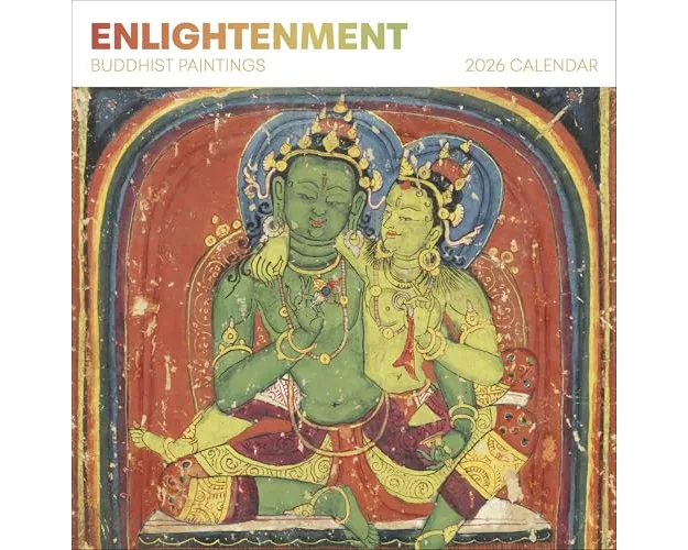 Enlightenment: Buddhist Paintings 2026 Wall Calendar