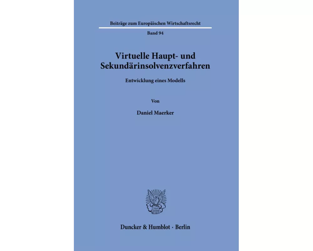 Virtuelle Haupt- und Sekundärinsolvenzverfahren
