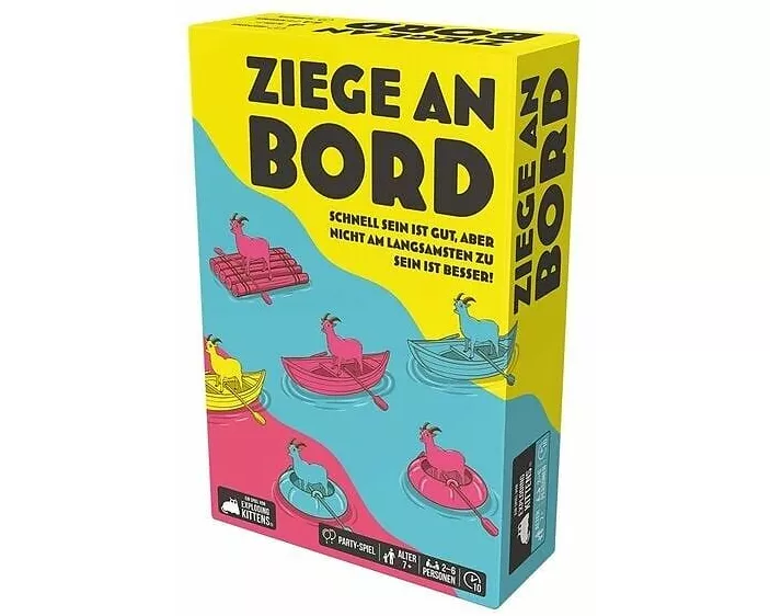 Ziege am Bord