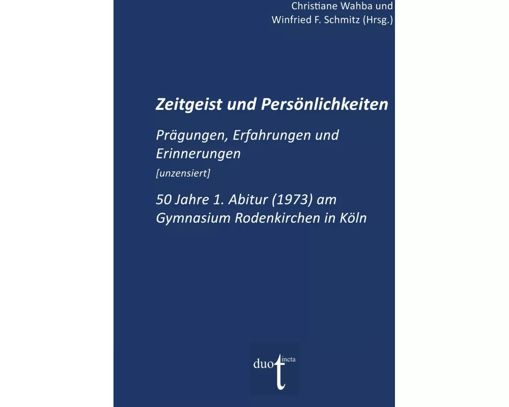 Zeitgeist und Persönlichkeiten