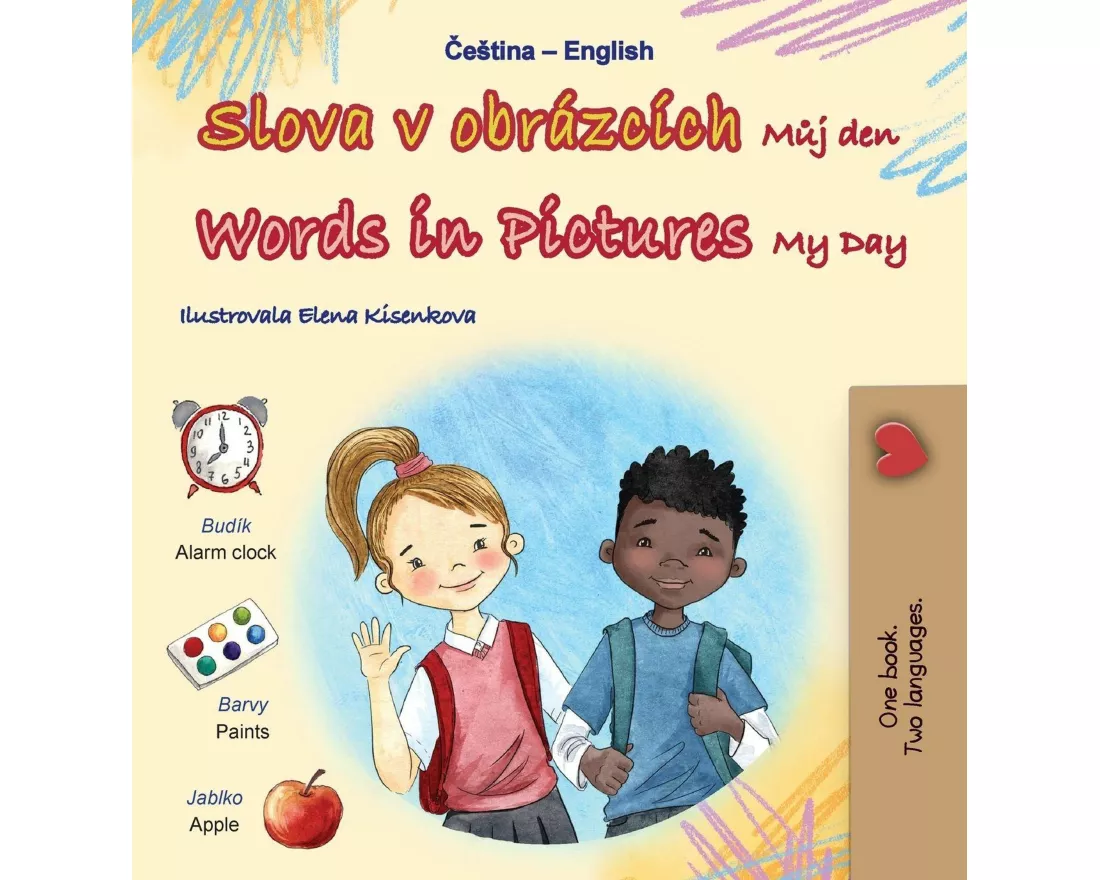 Words in Pictures - My Day (Czech English Bilingual Children's Book)