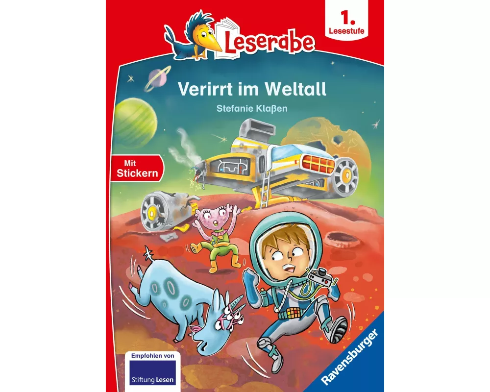 Leserabe 1. Lesestufe - Verirrt im Weltall