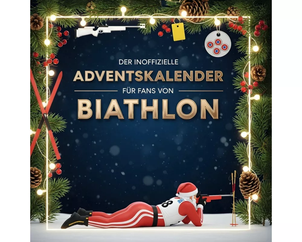 Der Adventskalender für Fans von Biathlon