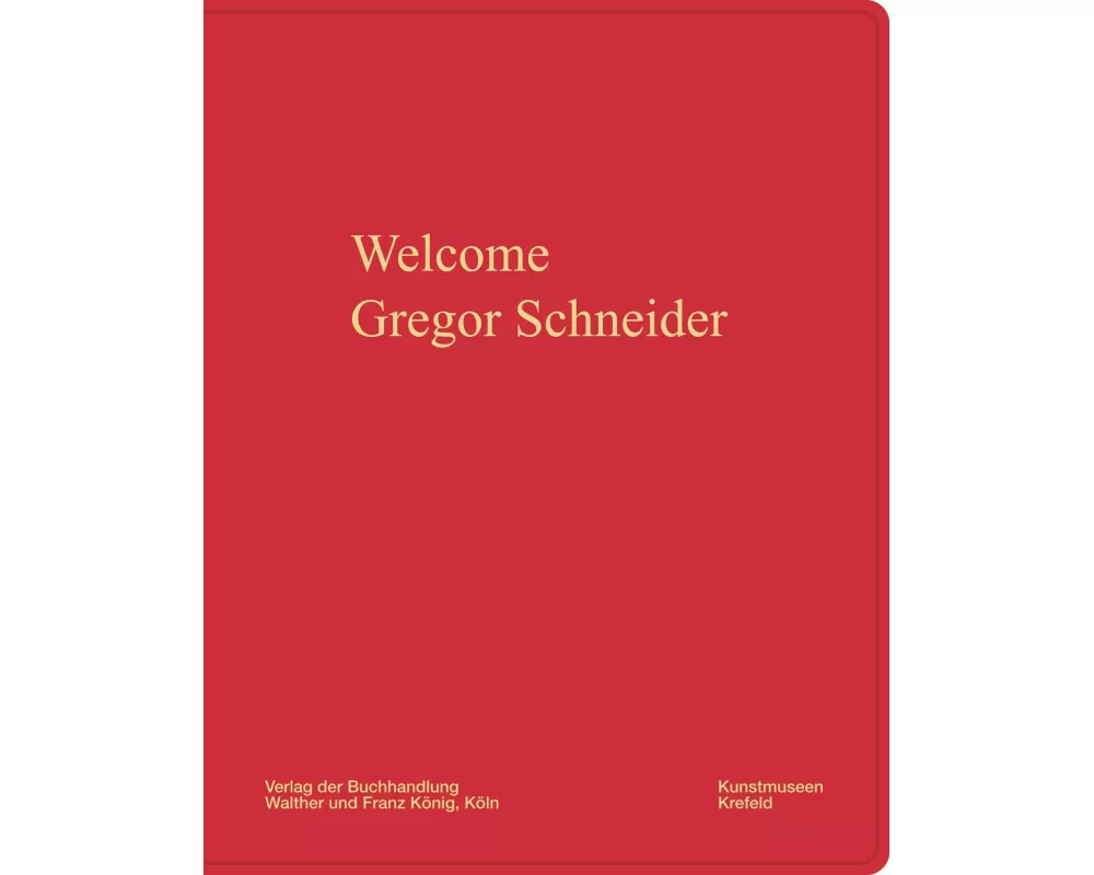 Gregor Schneider. Welcome