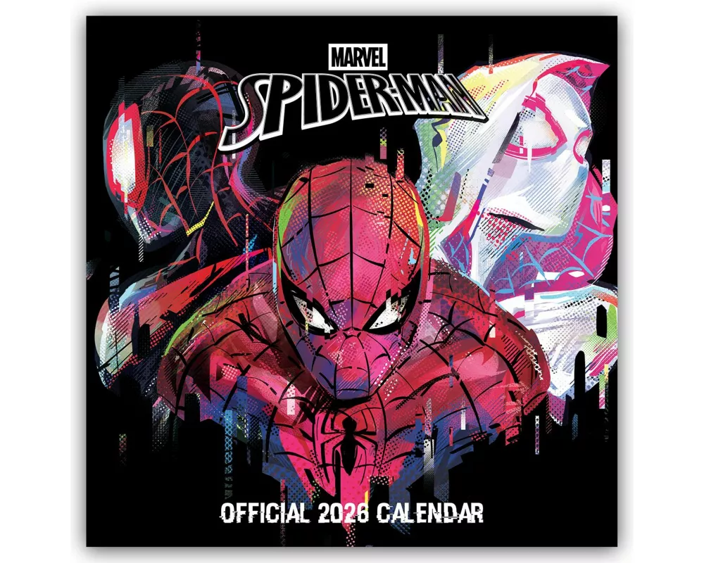 Marvel Spider-Man - Spiderman - Offizieller Kalender 2026