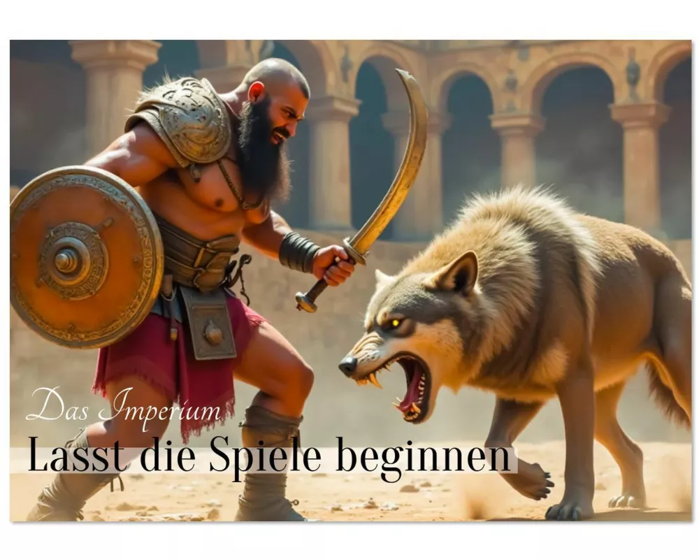 Das Imperium - Lasst die Spiele beginnen (Wandkalender 2026 DIN A4 quer), CALVENDO Monatskalender