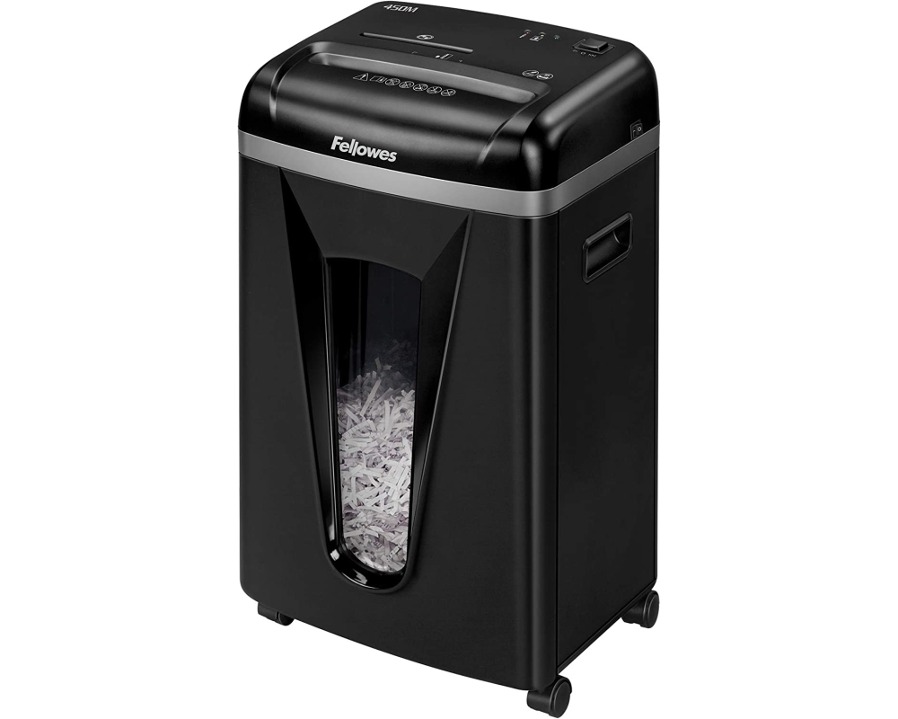 FELLOWES Aktenvernichter MicroShred 4074601 450M, P-5, 22lt