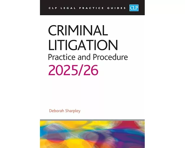 Criminal Litigation: 2025/26