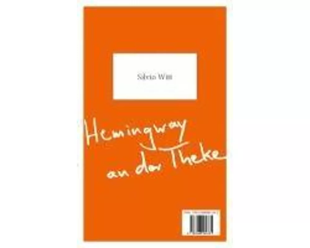 Hemingway an der Theke - Goethe auf der Fensterbank